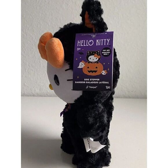 Hello Kitty Side Stepper Black Cat Costume Halloween HARPSI Pumpkin NEW - Picture 2 of 9